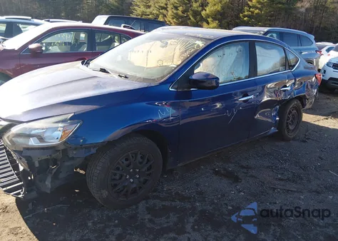 2017 Nissan Sentra Sv из США, поврежденный, VIN 3N1AB7AP9HY375439